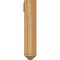 Ekena Millwork Merced Arts and Crafts Rough Sawn Bracket w/ Offset Brace, Western Red Cedar, 8"W x 36"D x 40"H BKT0806X36X40MRC03RWR - alternate 2